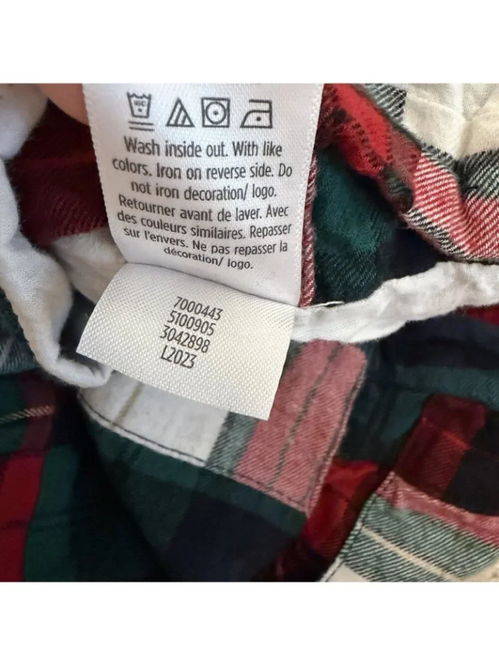 Gymboree Patchwork Sleeveless Christmas Dress Size 6 100% Cotton Red/Green Plaid